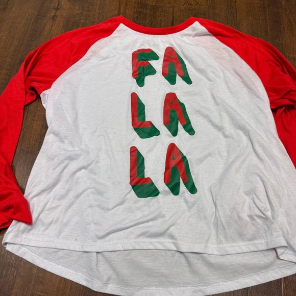 Hope & Wonder Women’s Fa La La Christmas Pajama Set - Picture 2 of 5